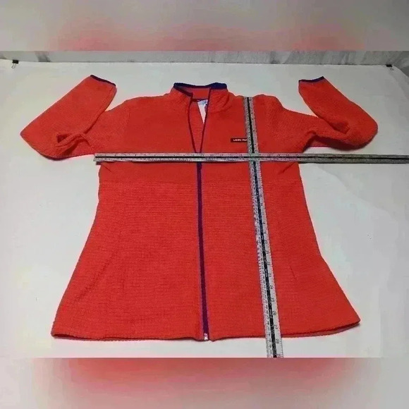 Lands End Full zip Fleece jacket. Ladies size  L. NWT - Picture 4 of 9